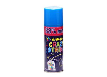 150ml 250ml 3oz Party Silly String Spray غير قابلة للاشتعال 4 ألوان