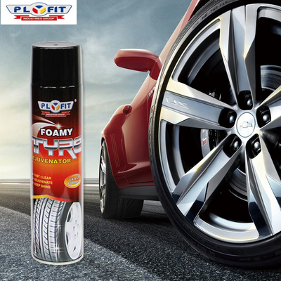 Plyfit 750ml منظف إطارات رغوة للسيارات والدراجات الحجم 65*240mm العلبة العناية المهنية بالسيارات