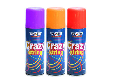 عطلة كارنيفال Silly String Spray ، ارتفاع Glossy مشرق المرح سلسلة رذاذ