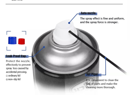 مكافحة الصدأ زيوت التشحيم 450 مللي سلسلة رذاذ زيوت التشحيم لقفل سيارة الدراجة